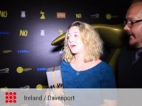 Ireland/Davenport after winning gold for The Dress - Loeries 2015