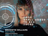 #BizTrends2021: Bronwyn Williams: From small words to big ideas.
