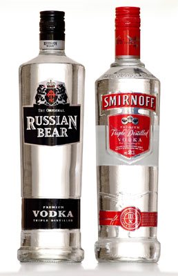Russian Bear Vodka gets the growl ahead