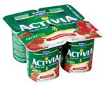 Activia yoghurt sports new format