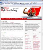The Times' latest blogger: Ryk Neethling from the Olympics