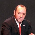 Kevin Spacey talks about mobile film at Mobile World Congress 2009, Barcelona, Spain.