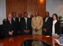 Botswana Premier League Delegation visits PSL