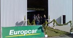 Europcar SA rolled out the green grass carpet for the guests. The grass is being donated as part of a CSI initiative to green a school's playground.