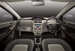 The off-set speedo needs a little getting used to - but we've already seen this positioning in the Mini.