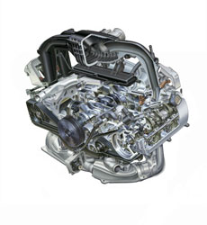 The 2.5is powerplant - it produces 123 kW and 229 Nm but...