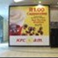 KFC billboard catches the early bird