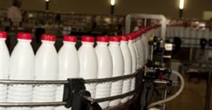 Long life milk in plastic bottles