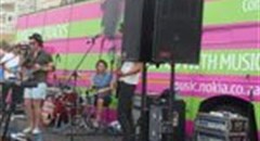 SA's bands tour with Nokia Comes with Music Party Bus