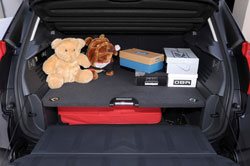 The boot can adapted to take three different loads.