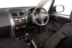The driver has the choice to click-button driving mode from normal front-wheel drive to all-wheel drive.