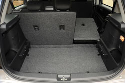 The boot space is ample and the split rear seat translates into versatility in the loads to be carried.