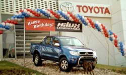 Buddy pays homage to Toyota Hilux