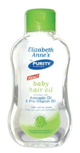New baby hair oil from Elizabeth Anne's