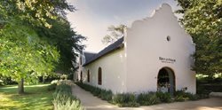 Recent winner of the local Best of Wine Tourism Awards, the Rust en Vrede Estate in Stellenbosch.