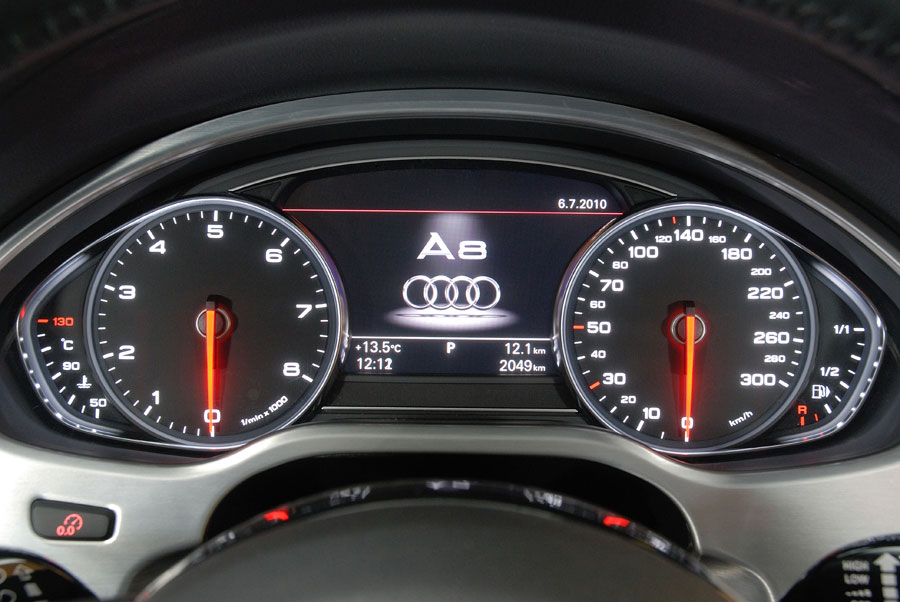 The A8 doesn't have an auto pilot*