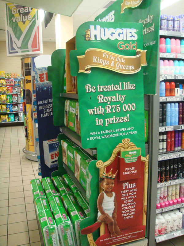 Huggies Gold - fit for little Kings & Queens!