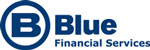 The old Blue Financial Services logo