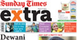 Front page of Sunday Times Extra, 6 March 2011.
