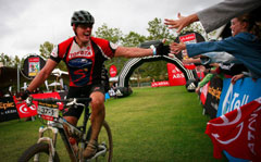 Adrian Garvey leads the way at the ABSA Cape Epic