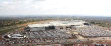 An aerial view of Mall of the North, Polokwane, which opened yesterday.