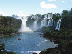 Marvel at the breathtaking Iguassu Falls.