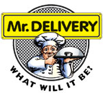 Old Mr Delivery logo.