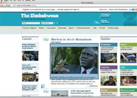 New design for The Zimbabwean Online