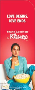34Woman shows why you should thank goodness for Kleenex