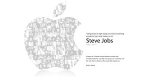 Brand inc design pays tribute to Steve Jobs