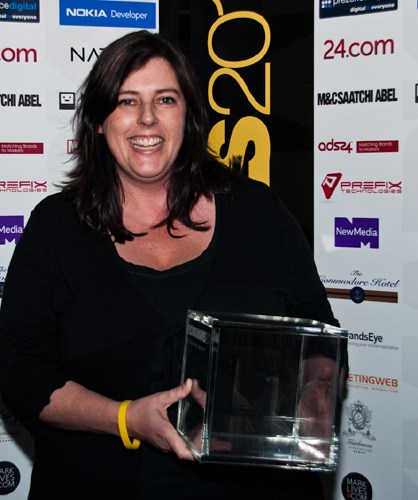 Melissa Attree, Best Social Media Marketer at the 2011 Bookmarks.