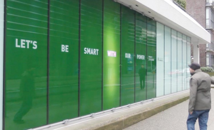 Sensor boards put energy saving into the shop window