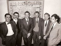 Supplied by Chris Moerdyk, John Farquhar in his heyday (second from left)