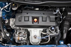 The smooth, solid manual box feels so well-matched to the 1.8 Civic.