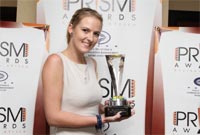 Kelly Webster from PR Worx, winner of the Best Up-and-coming Public Relations Professional Award. Pic: Zoom Photography.