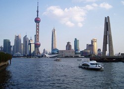 Take a cruise along the Huangpu River.