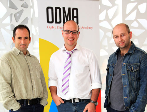 The ODMA team L-R: Rob Hill, Dave Duarte and Gavin Levinsohn.