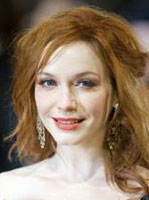 Christina Hendricks, “Mad Men” actress, as one of the presenters at the 65th British Academy of Film and Television Arts (BAFTA) awards in February this year wearing a pair of 4.72 carat Forevermark Millemoi chandelier earrings.
