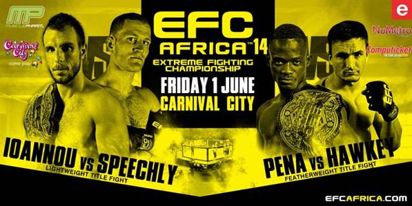 Thirteen &quot;hard-hitting&quot; bouts at EFC Africa 14