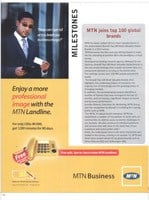 MTN withdraws adverts from CEO Magazine