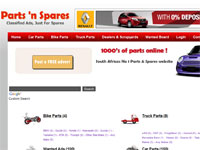 A classifieds site, just for spares