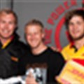 DHL 'couriers' surprise rugby fans in Johannesburg