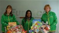 Lynn Paulssen (office administrator), Nalanie Naidu (HR director), Lindi Cilliers (general manager: HR).