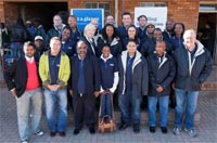 The SEACOM Solution Quest Team with Tembisa Secondary High School.