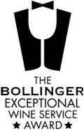 Bollinger Exceptional Wine Service Awards announces semi-finalists