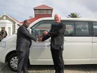 Robben Island Museum receives minibus from Volkswagen