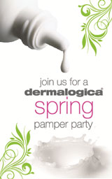 Special breakfast pamper party at dermalogica