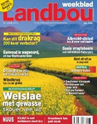 Landbou.com at digital cutting edge for SA magazines