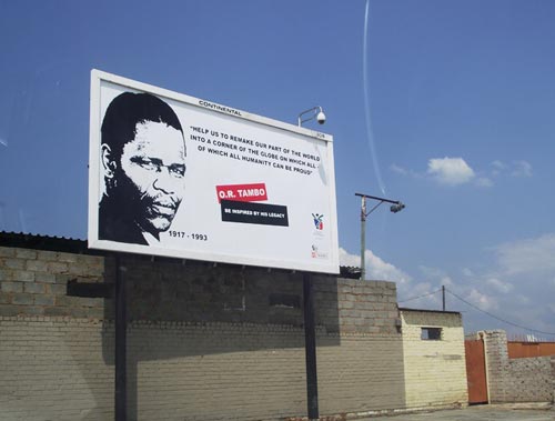 'Politricks' on Joburg township billboards