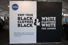 Black & White 'A catwalk' for NIVEA Invisible
